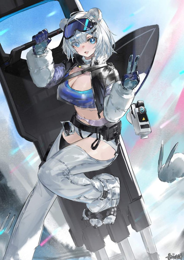 【アークナイツ:エンドフィールド】スノーシャインのエロ画像【25枚目】