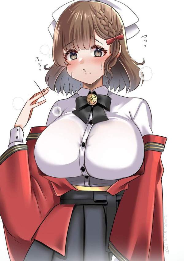 【暑い】手で顔を仰ぐ女子達の二次エロ画像【38枚目】