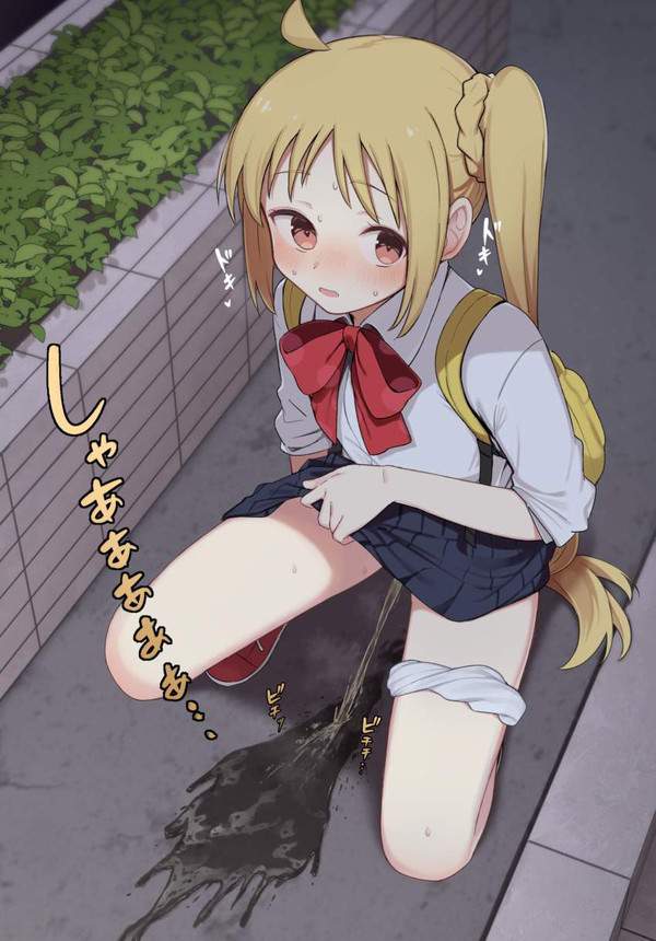 【四谷の路地裏あるある】野ションしてる女子高生の二次エロ画像【26枚目】