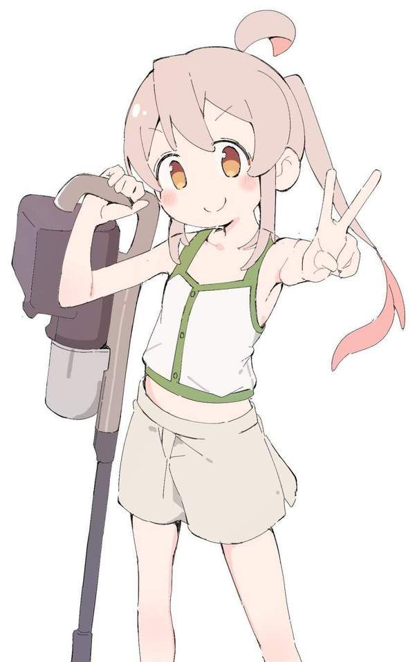 【ごみゼロの日・お掃除の日・掃除機の日】掃除機かけてる女子の二次エロ画像【28枚目】