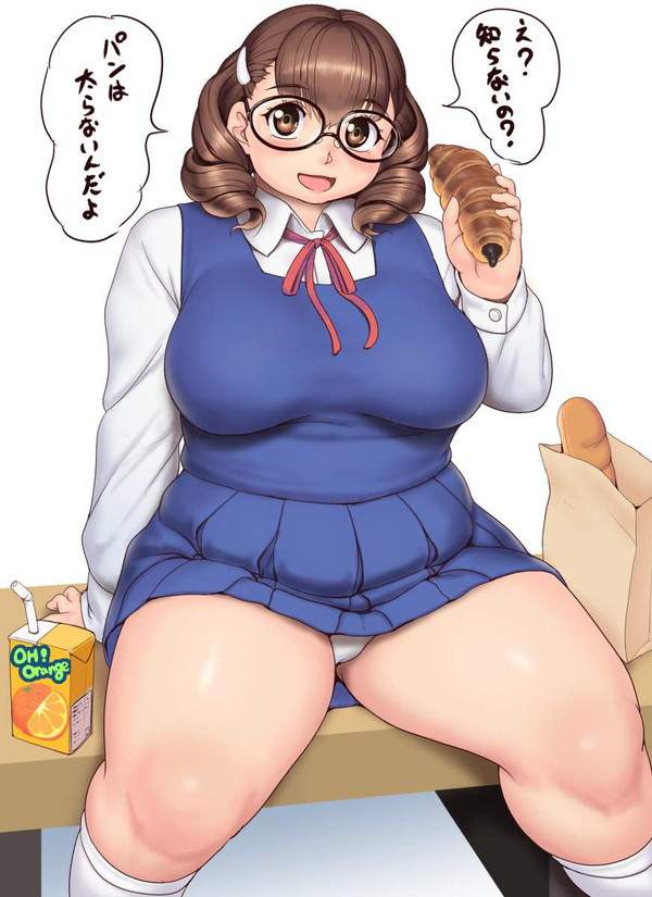 【青春無駄にしそう】ぽっちゃりＪＫの二次エロ画像【24枚目】