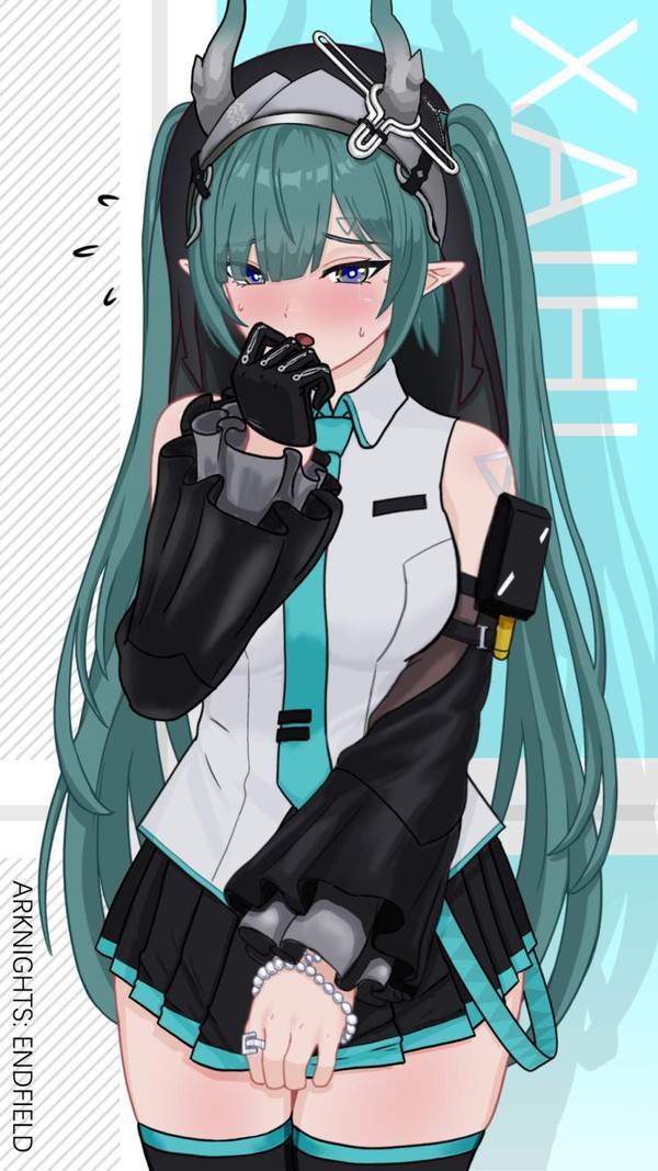 【アークナイツ:エンドフィールド】ザイヒのエロ画像【40枚目】