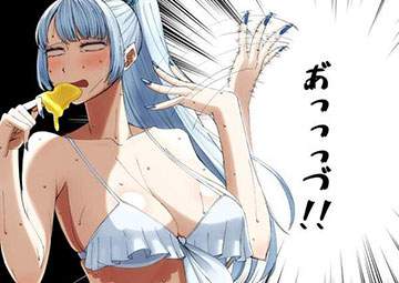 【暑い】手で顔を仰ぐ女子達の二次エロ画像