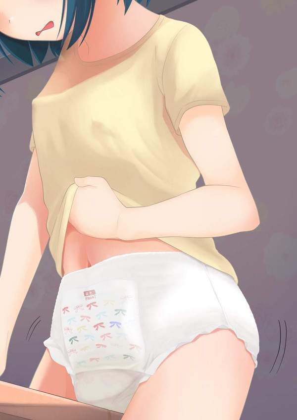【おむつの日】オムツにたっぷりションベンしてる女子達の二次エロ画像【35枚目】