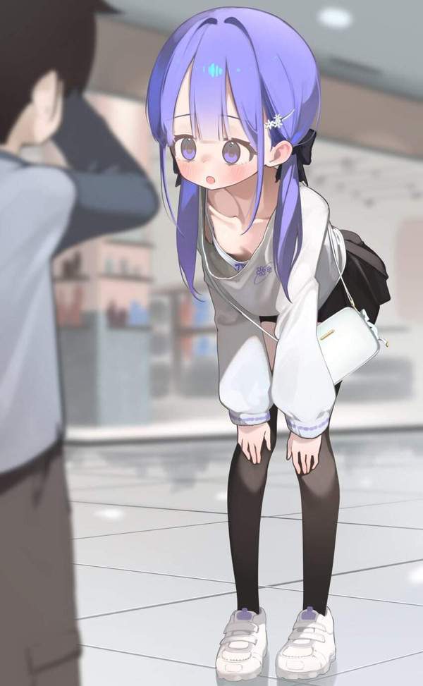 【二次だよ(投げやり)】貧乳が胸チラしてるエロ画像【11枚目】
