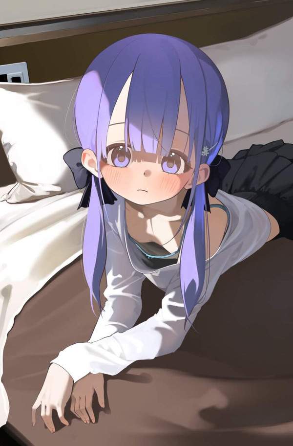 【二次だよ(投げやり)】貧乳が胸チラしてるエロ画像【14枚目】