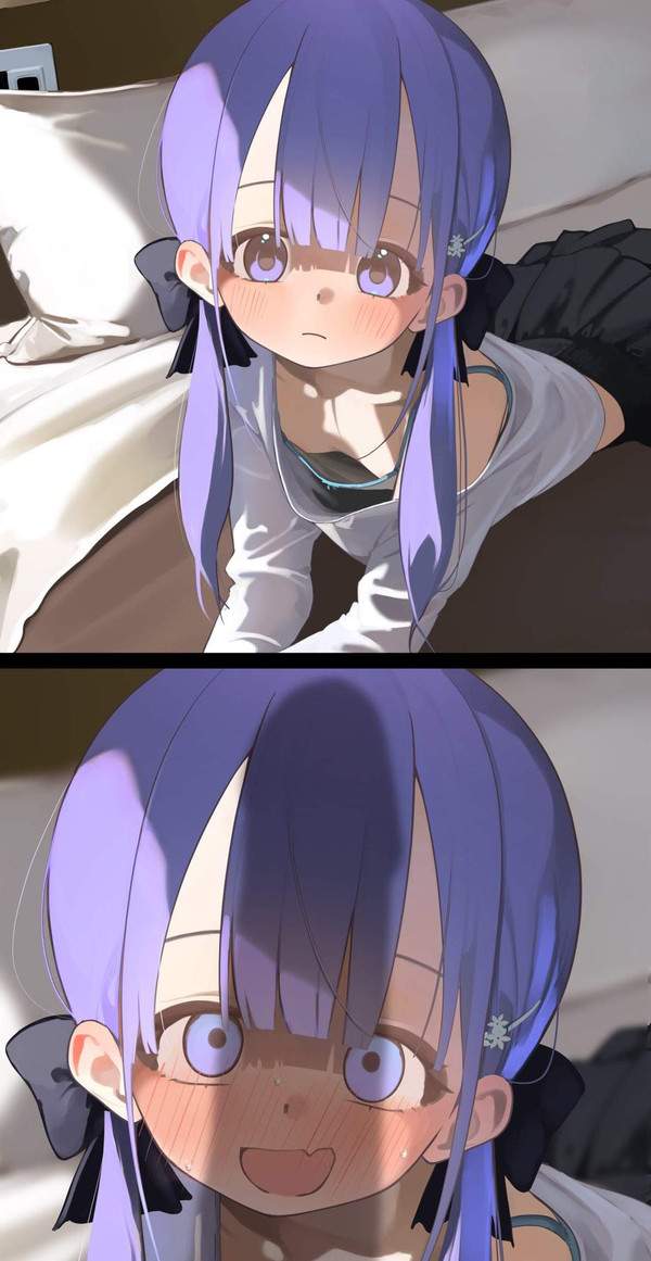 【二次だよ(投げやり)】貧乳が胸チラしてるエロ画像【21枚目】