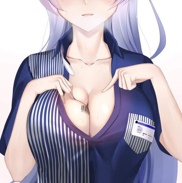 【ローソンの日】主におっぱいが盛り過ぎなローソン店員の二次エロ画像【8枚目】