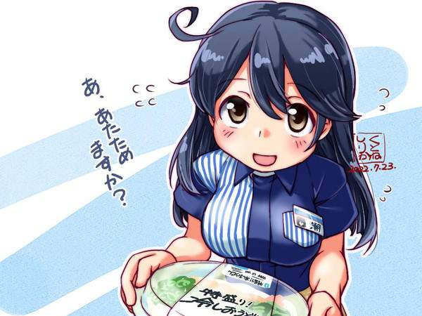 【ローソンの日】主におっぱいが盛り過ぎなローソン店員の二次エロ画像【16枚目】