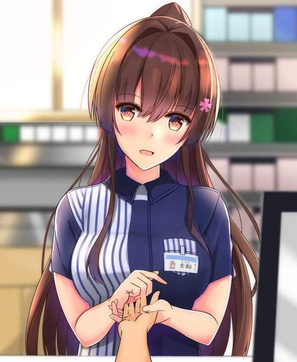 【ローソンの日】主におっぱいが盛り過ぎなローソン店員の二次エロ画像【19枚目】