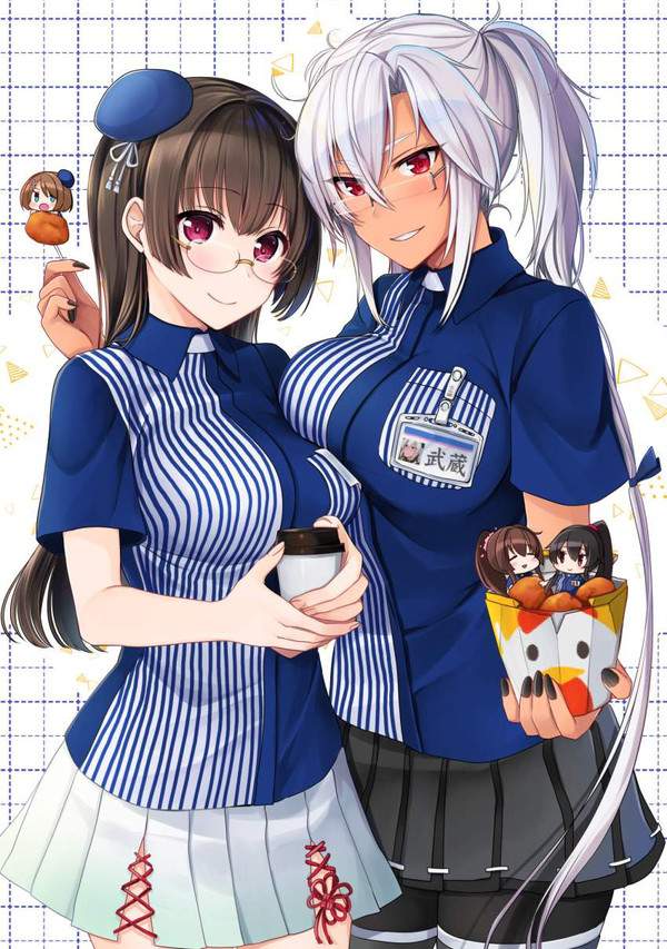 【ローソンの日】主におっぱいが盛り過ぎなローソン店員の二次エロ画像【33枚目】