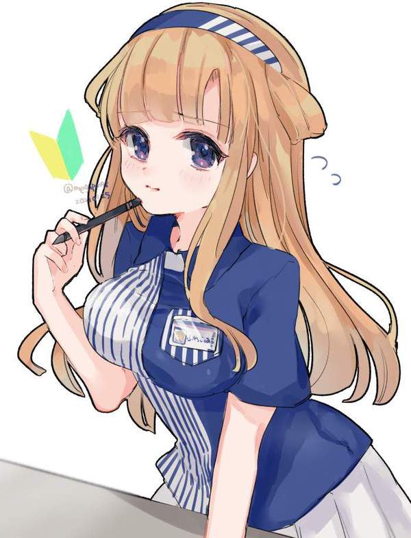 【ローソンの日】主におっぱいが盛り過ぎなローソン店員の二次エロ画像【36枚目】