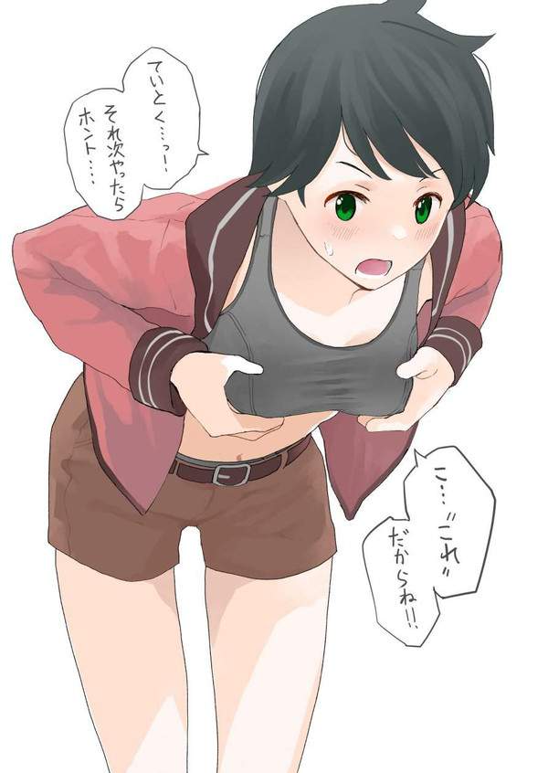 【いいの！？】パイズリしてくれそうな女子達の二次エロ画像【2枚目】