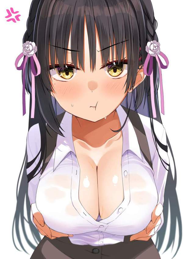 【いいの！？】パイズリしてくれそうな女子達の二次エロ画像【10枚目】