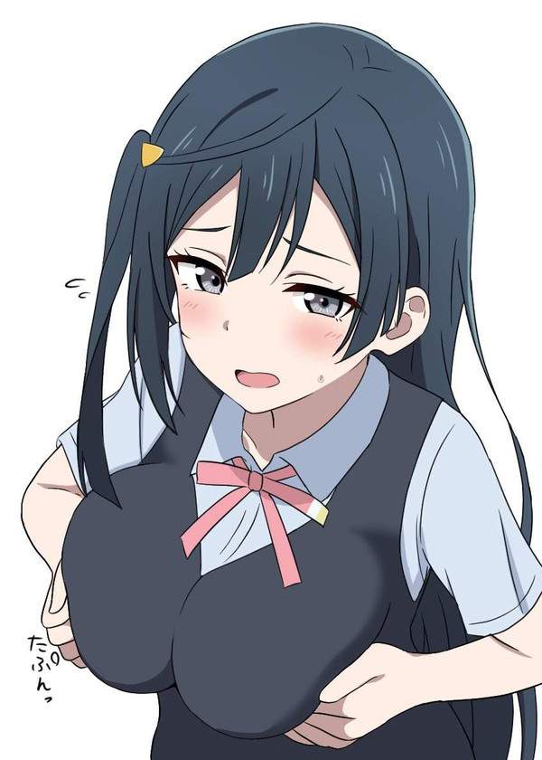 【いいの！？】パイズリしてくれそうな女子達の二次エロ画像【14枚目】