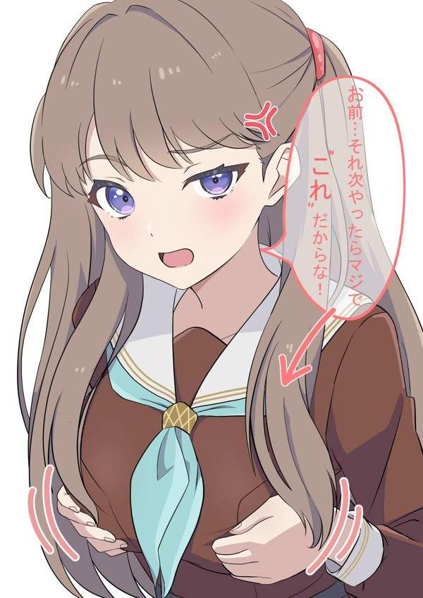 【いいの！？】パイズリしてくれそうな女子達の二次エロ画像【38枚目】