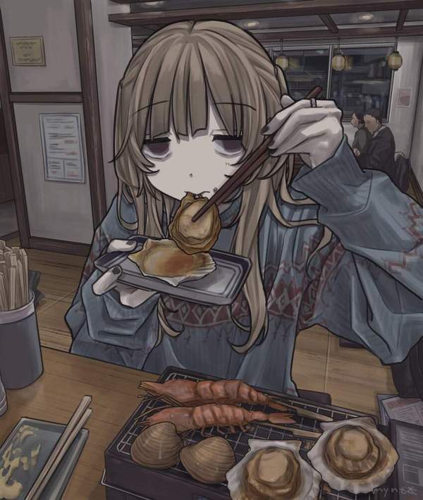 【ドパガキ】牡蠣と女子の二次エロ画像【10枚目】