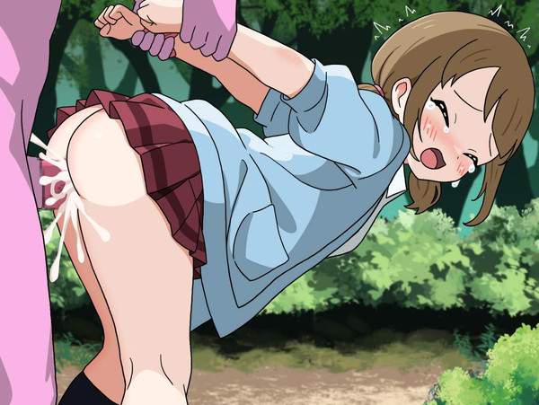 【夏はキケンが一杯】野外レイプの二次エロ画像【9枚目】