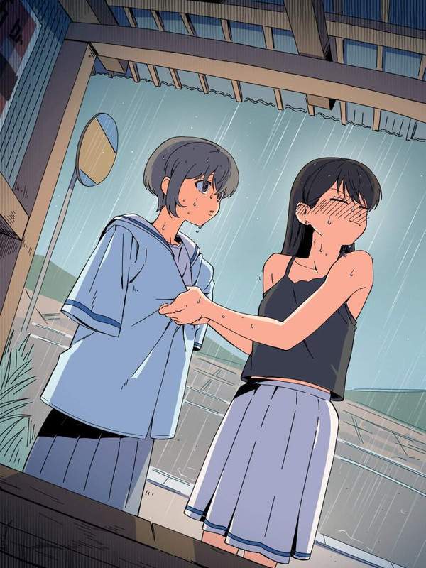 【禁忌】雨が踊るバスストップの二次エロ画像【32枚目】