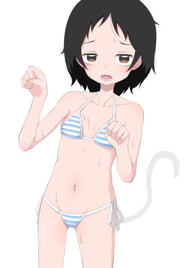 【20年前の思い出】マイクロビキニロリ娘達の二次エロ画像【31枚目】