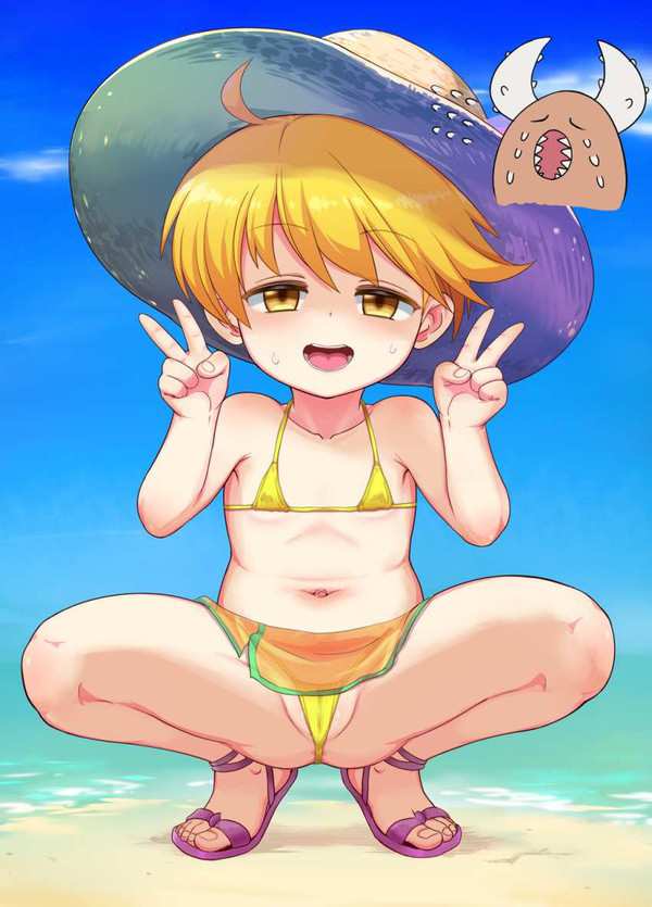 【20年前の思い出】マイクロビキニロリ娘達の二次エロ画像【36枚目】