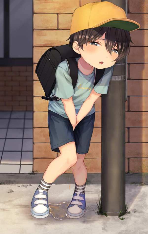 【信用金庫の日】お漏らししちゃったショタの二次エロ画像【3枚目】