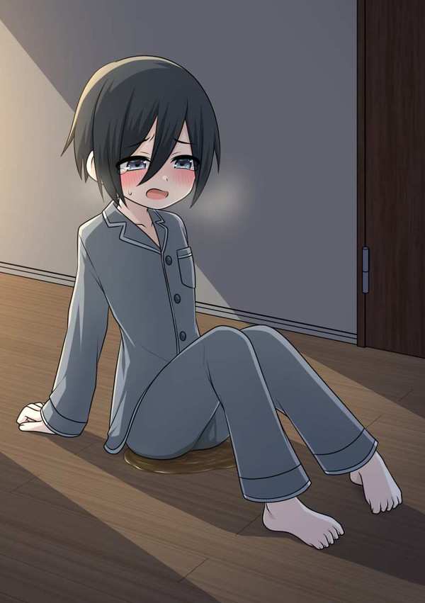 【信用金庫の日】お漏らししちゃったショタの二次エロ画像【14枚目】