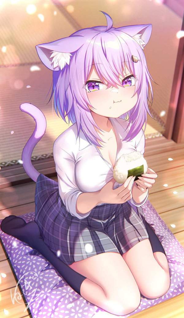 【おにぎりの日】美味しそうにおにぎり頬張る女子達の二次エロ画像【3枚目】