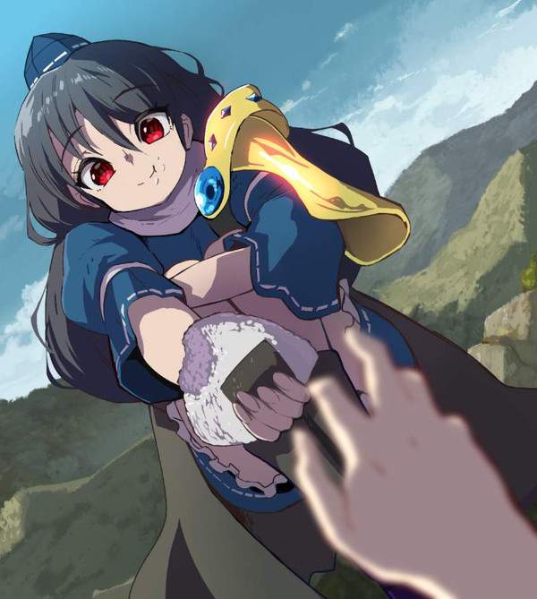 【おにぎりの日】美味しそうにおにぎり頬張る女子達の二次エロ画像【8枚目】