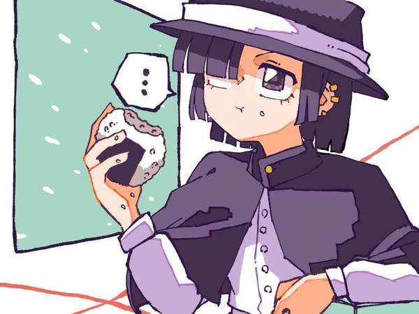 【おにぎりの日】美味しそうにおにぎり頬張る女子達の二次エロ画像【25枚目】
