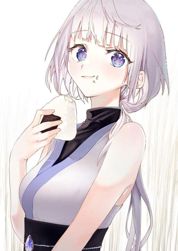 【おにぎりの日】美味しそうにおにぎり頬張る女子達の二次エロ画像【36枚目】