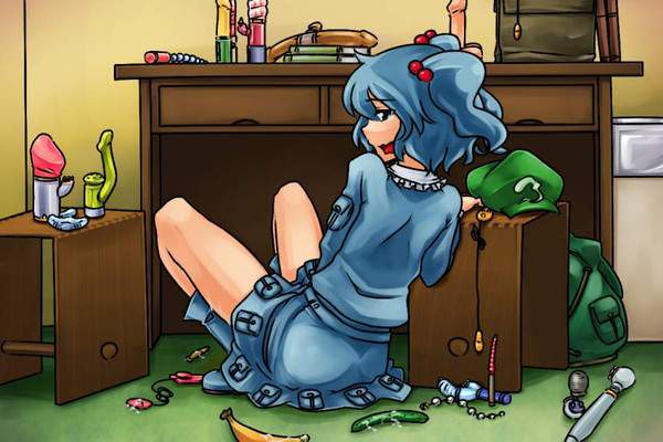 【いいきゅうりの日】キュウリを突っ込んでオナる女子達の二次エロ画像【11枚目】