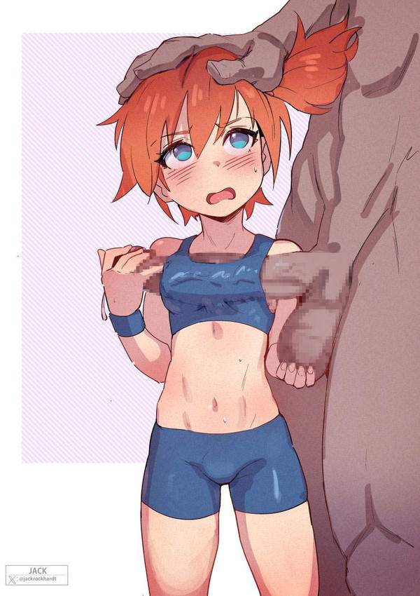 【きんのたま】モンスターボールと間違えて睾丸握ってるポケモン女キャラのエロ画像【27枚目】