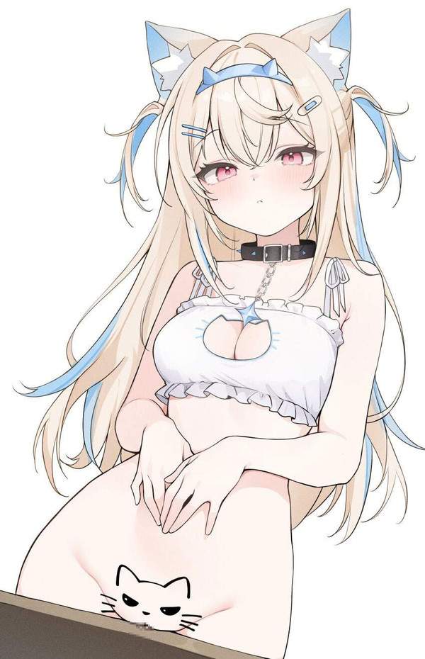 【Do You Want To Pet My Cat?】恥丘にネコの絵描いてる女子達の二次エロ画像【8枚目】