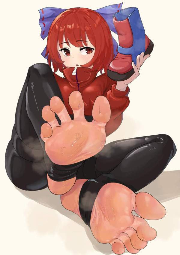 【ナンプラーのかほり】汗まみれ足裏女子の二次エロ画像【28枚目】