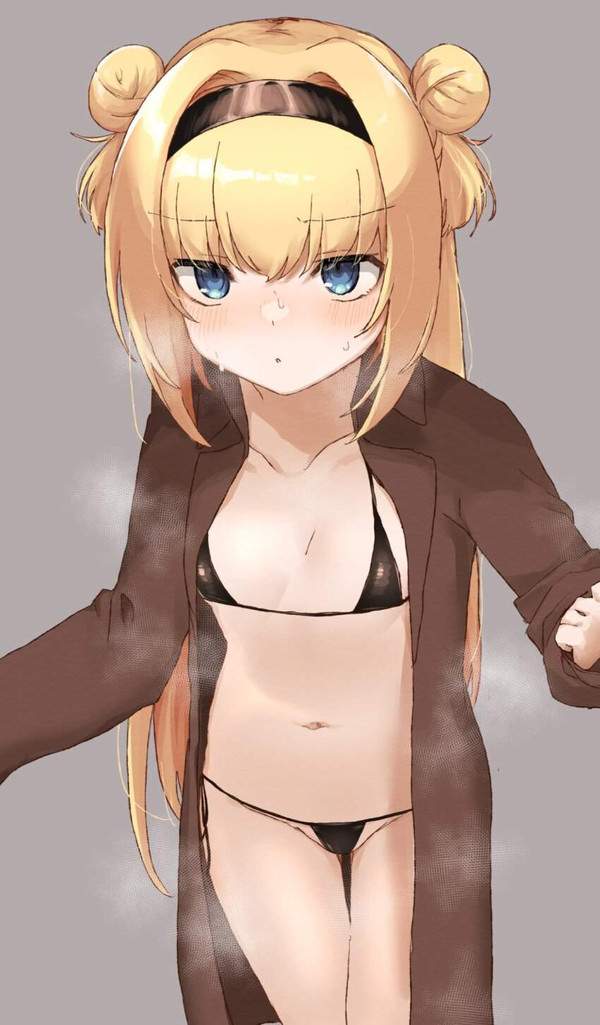 【零細・中小企業デー】貧乳マイクロビキニの二次エロ画像【10枚目】