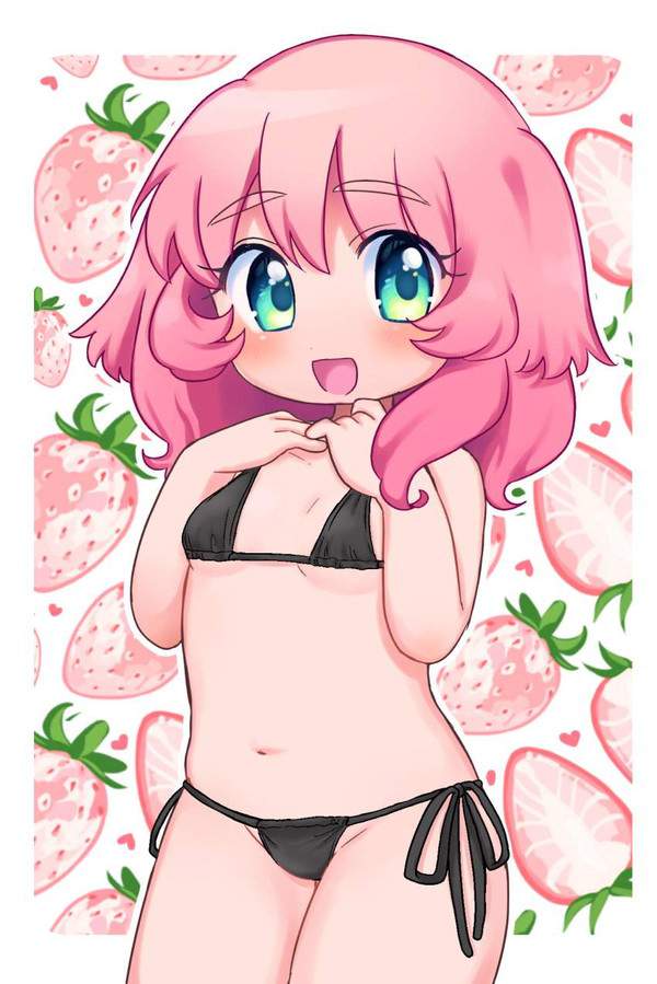 【零細・中小企業デー】貧乳マイクロビキニの二次エロ画像【16枚目】