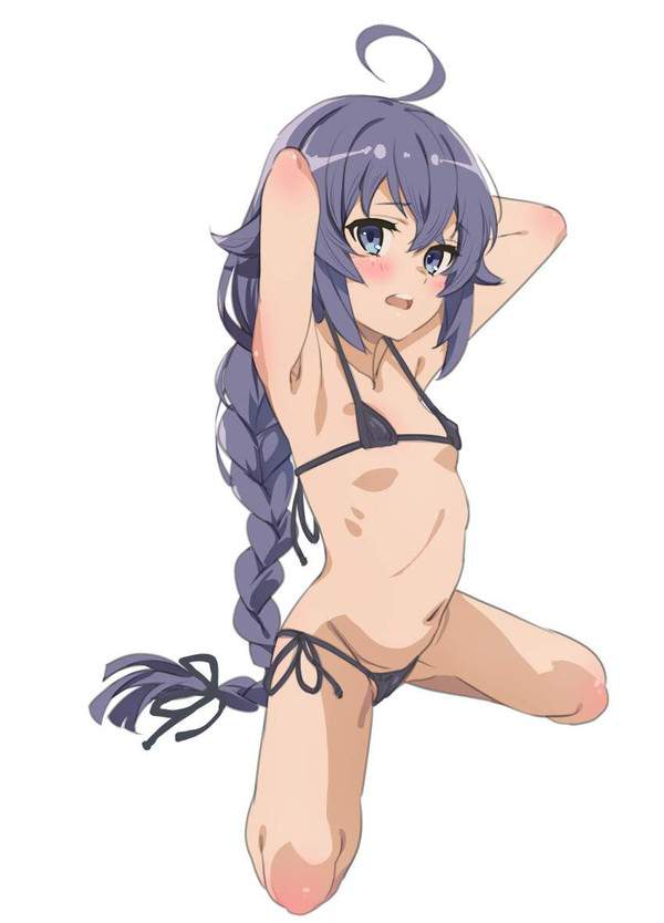 【零細・中小企業デー】貧乳マイクロビキニの二次エロ画像【24枚目】