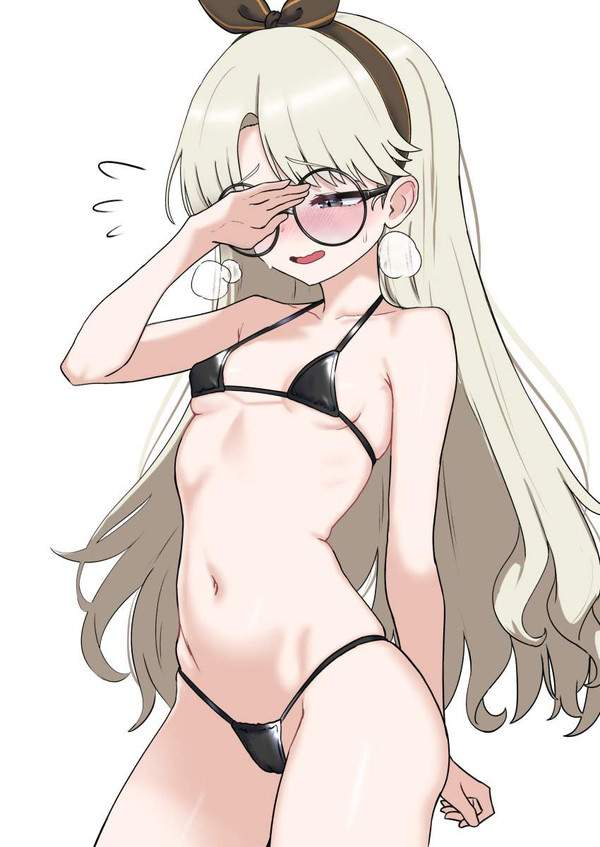 【零細・中小企業デー】貧乳マイクロビキニの二次エロ画像【29枚目】