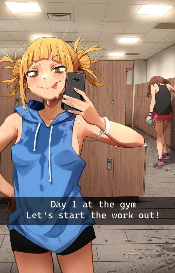 【夢中でトレーニングの日】汗だくフィットネス女子達の二次エロ画像【23枚目】