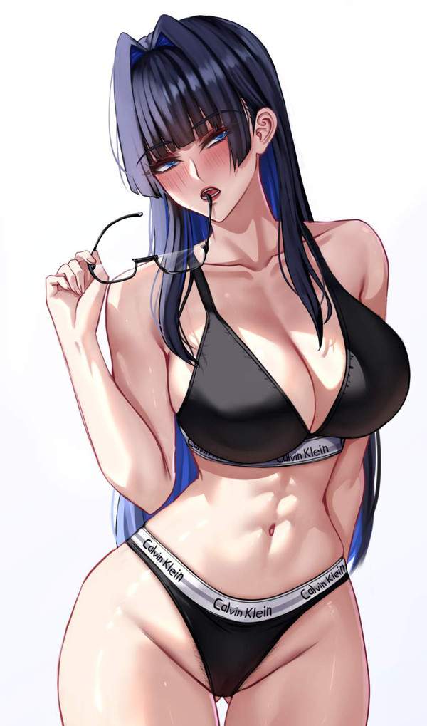 【半夏生】パンティーからちょっとマン毛ハミ出してる二次エロ画像【5枚目】