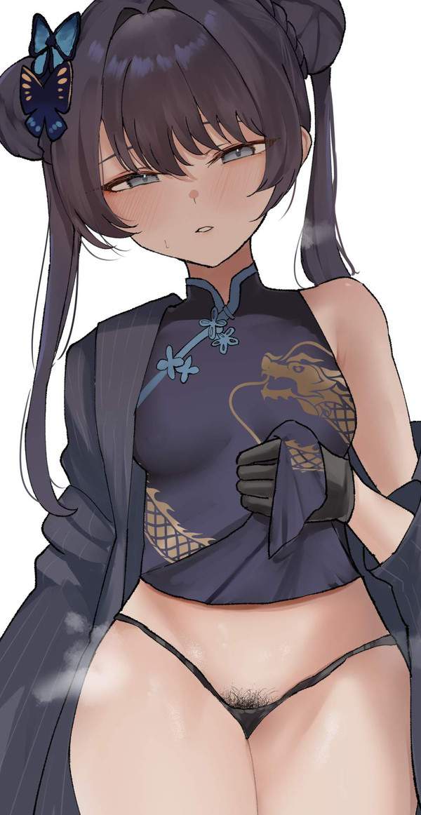 【半夏生】パンティーからちょっとマン毛ハミ出してる二次エロ画像【22枚目】