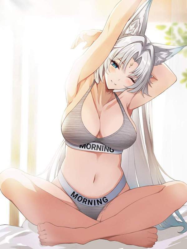【半夏生】パンティーからちょっとマン毛ハミ出してる二次エロ画像【35枚目】