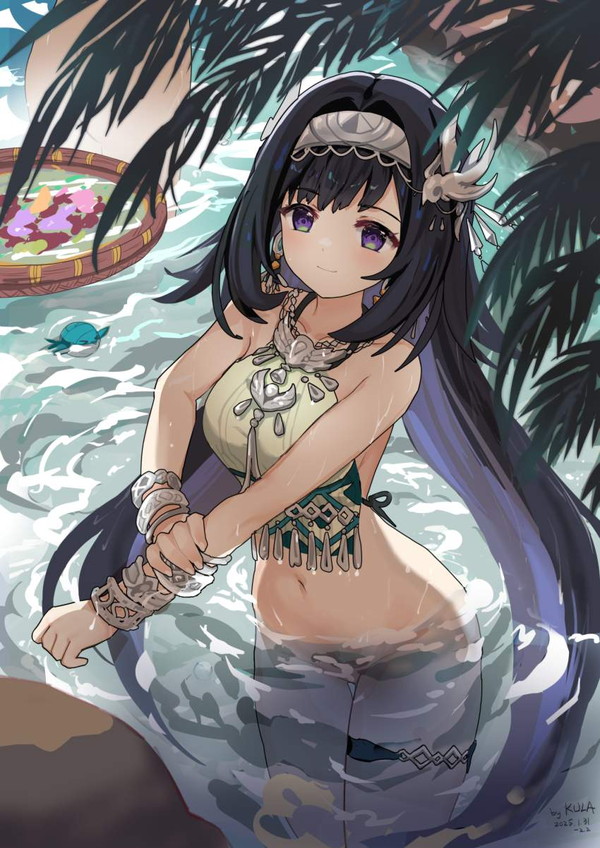 【原神】藍硯(Lan Yan)のエロ画像【14枚目】