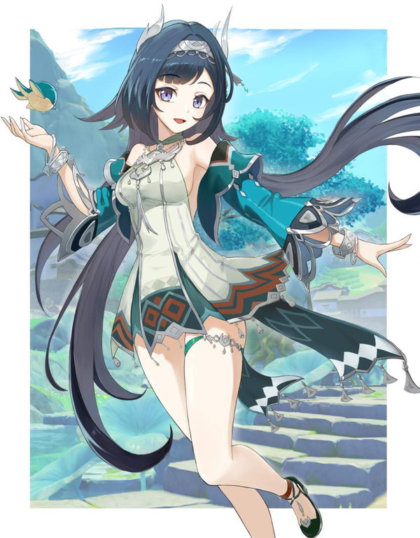 【原神】藍硯(Lan Yan)のエロ画像【27枚目】