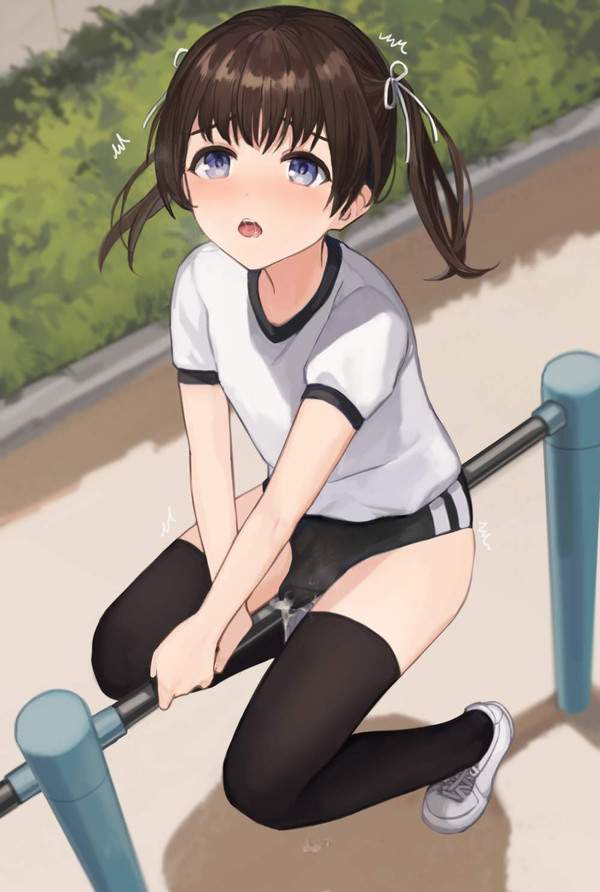 【通天閣の日】お外でうっかり勃起しちゃったふたなり娘の二次エロ画像【4枚目】