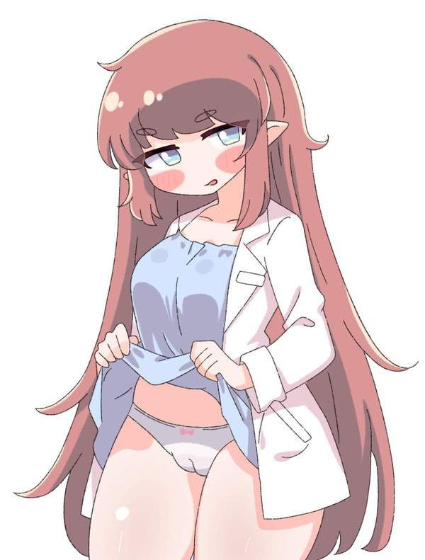 【出血大サービス】スカートまくってパンツ見せてくれる女子達の二次エロ画像【6枚目】