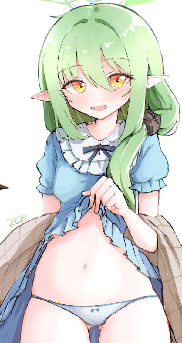 【出血大サービス】スカートまくってパンツ見せてくれる女子達の二次エロ画像【24枚目】