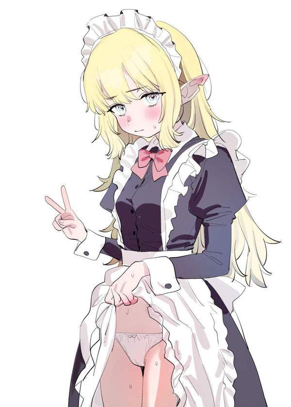 【出血大サービス】スカートまくってパンツ見せてくれる女子達の二次エロ画像【36枚目】