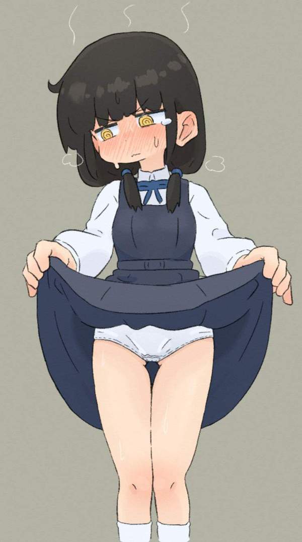 【出血大サービス】スカートまくってパンツ見せてくれる女子達の二次エロ画像【37枚目】